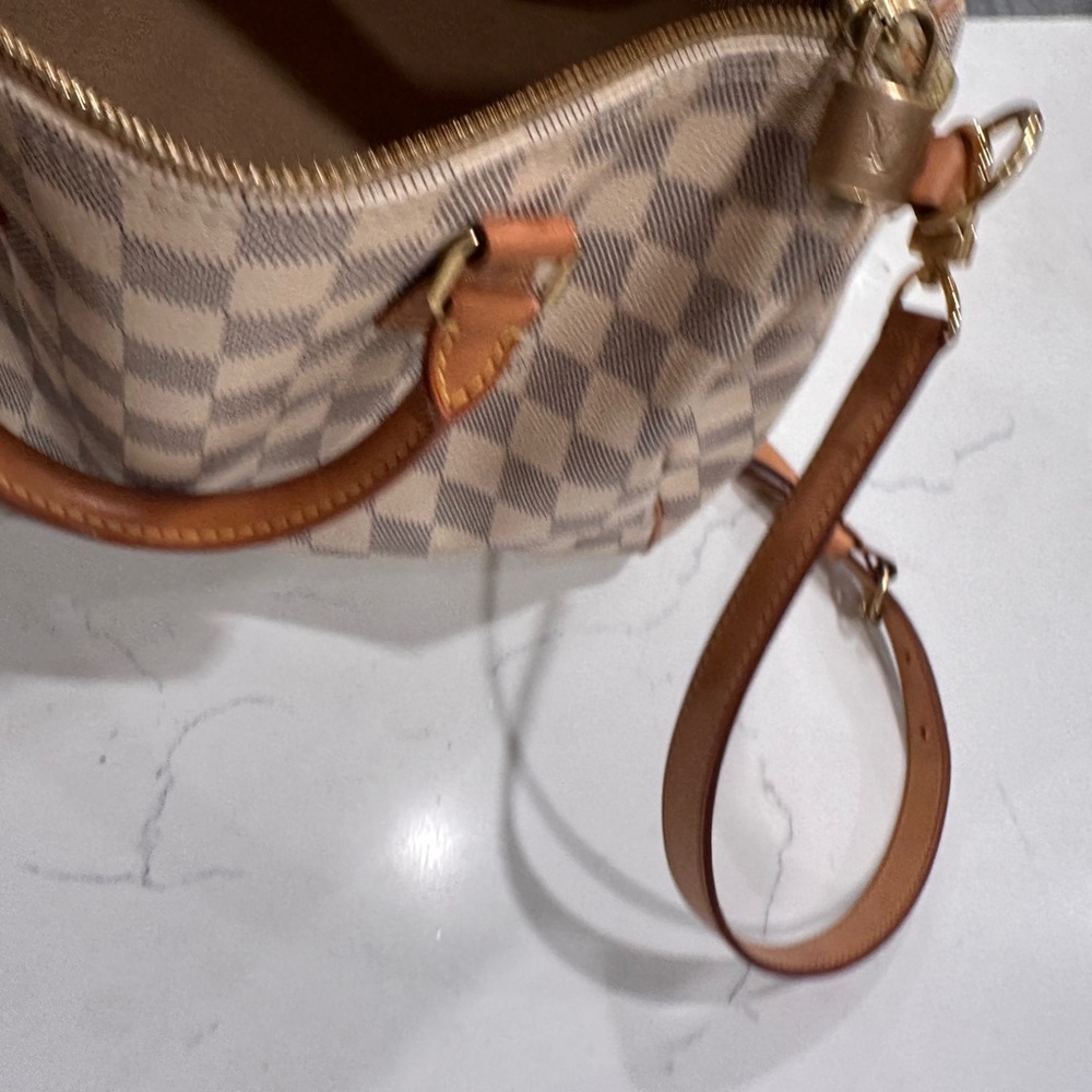Louis Vuitton Speedy 30 Bandouliere Damier azur - Picture 6 of 11
